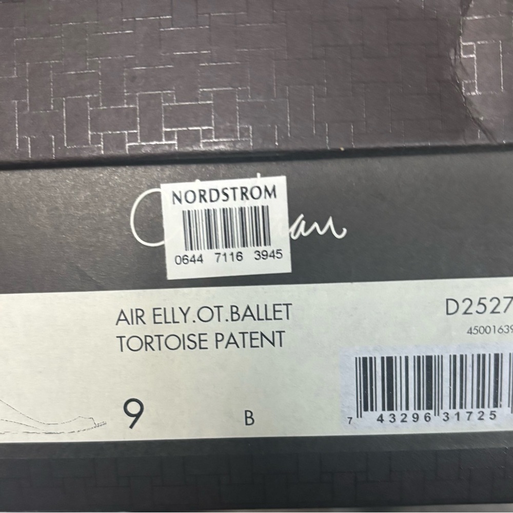 Cole Haan Tortoise Patent Ballet Flats